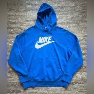 Nike Royal Blue Pullover with White Logo